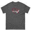Head and Neck Heart Tee - JohnVsGBMDark HeatherS