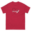 Head and Neck Heart Tee - JohnVsGBMCardinalS