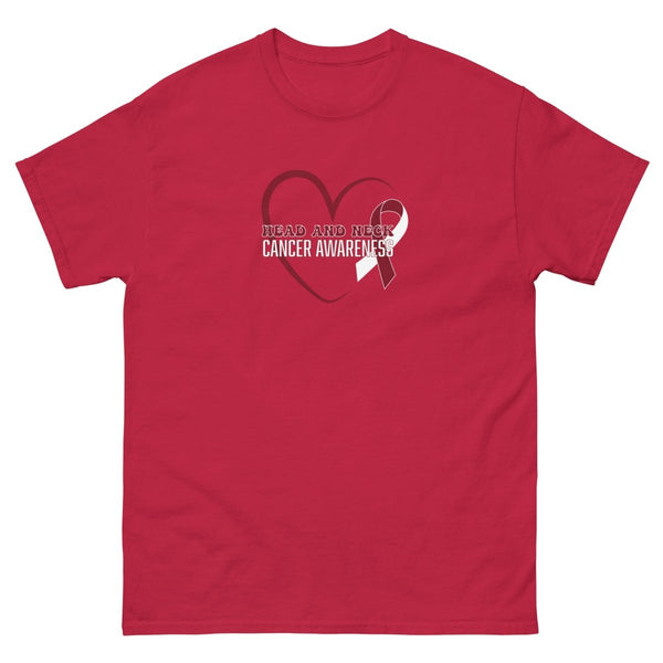 Head and Neck Heart Tee - JohnVsGBMCardinalS