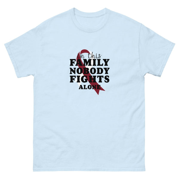 Head and Neck In This Family Tee - JohnVsGBMLight BlueS