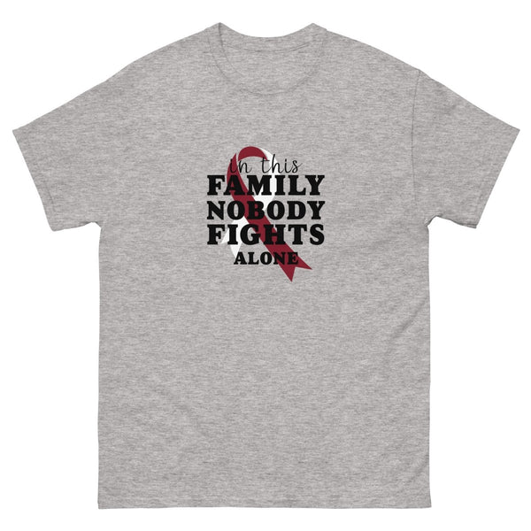 Head and Neck In This Family Tee - JohnVsGBMSport GreyS