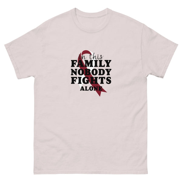Head and Neck In This Family Tee - JohnVsGBMIce GreyS