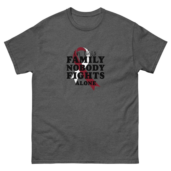 Head and Neck In This Family Tee - JohnVsGBMDark HeatherS