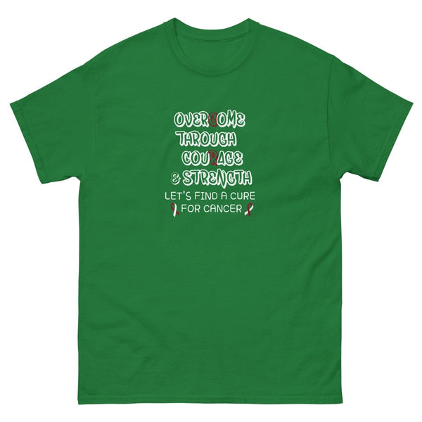 Head and Neck Overcome Tee - JohnVsGBMTurf GreenS