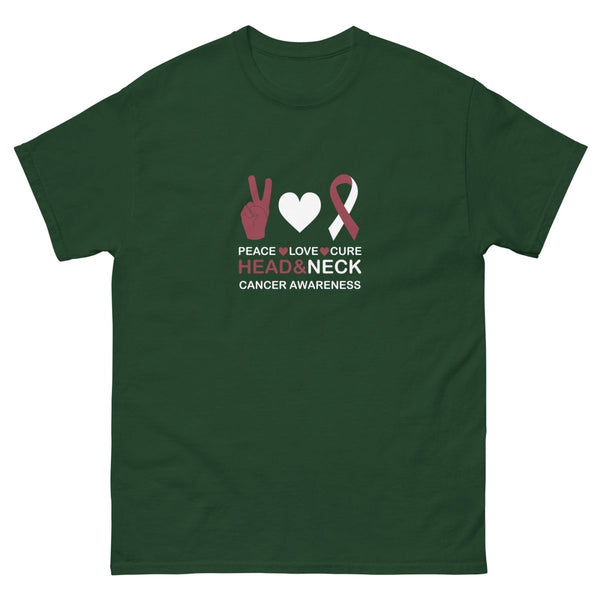 Head and Neck Peace Tee - JohnVsGBMForest GreenS