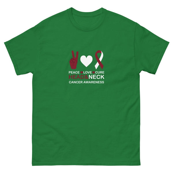 Head and Neck Peace Tee - JohnVsGBMTurf GreenS