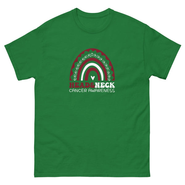 Head and Neck Rainbow Tee - JohnVsGBMTurf GreenS