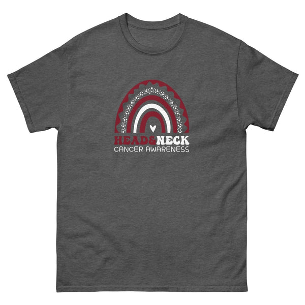 Head and Neck Rainbow Tee - JohnVsGBMDark HeatherS