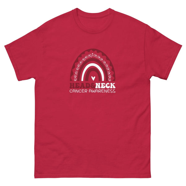 Head and Neck Rainbow Tee - JohnVsGBMCardinalS
