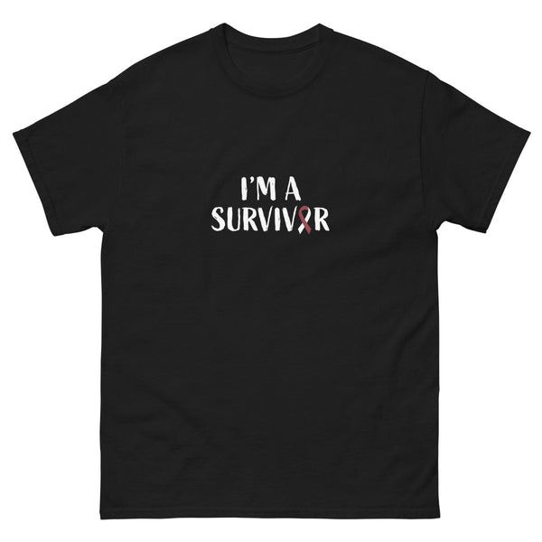 Head and Neck Survivor Tee - JohnVsGBMBlackS