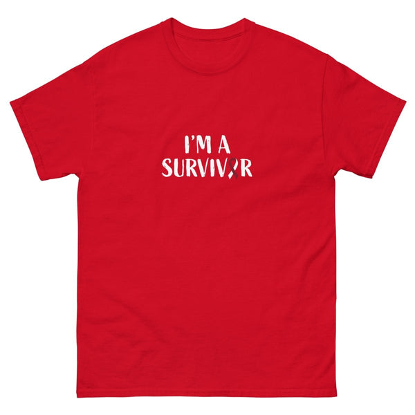 Head and Neck Survivor Tee - JohnVsGBMRedS