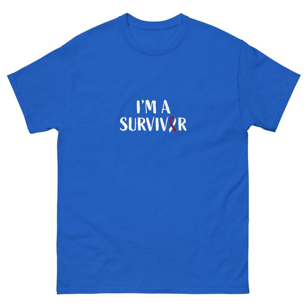 Head and Neck Survivor Tee - JohnVsGBMRoyalS