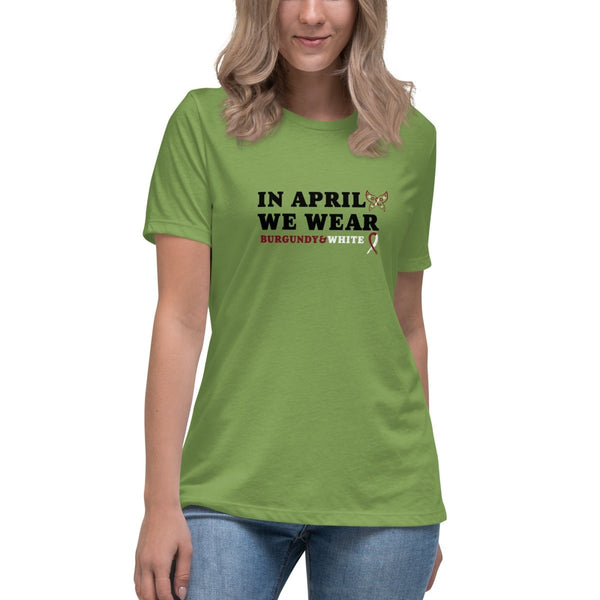 Head and Neck Women's April Tee - JohnVsGBMLeafS