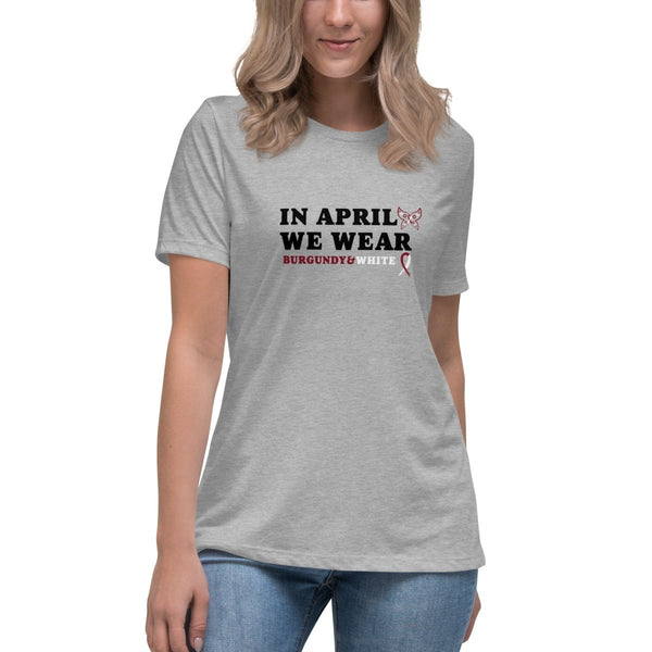 Head and Neck Women's April Tee - JohnVsGBMAthletic HeatherS