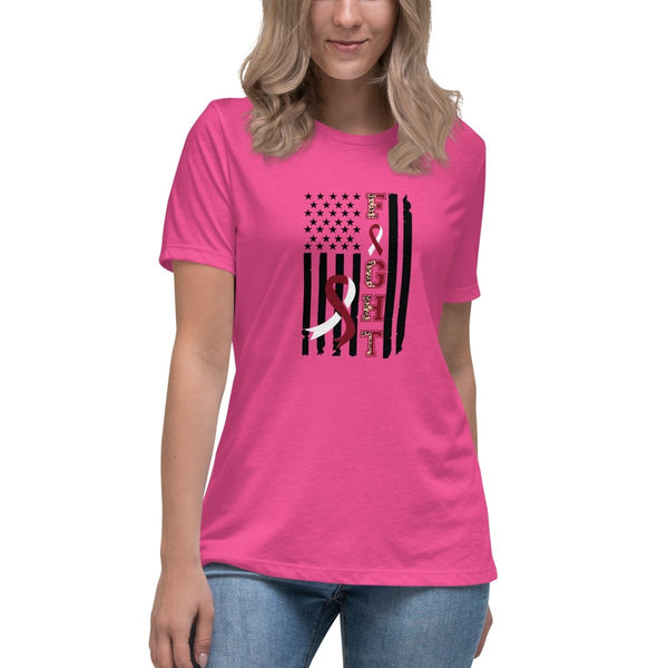 Head and Neck Women's Fight Flag Tee - JohnVsGBMBerryS