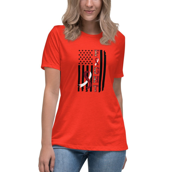 Head and Neck Women's Fight Flag Tee - JohnVsGBMPoppyS