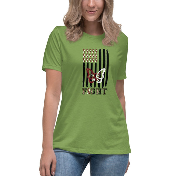 Head and Neck Women's Flag Tee - JohnVsGBMLeafS