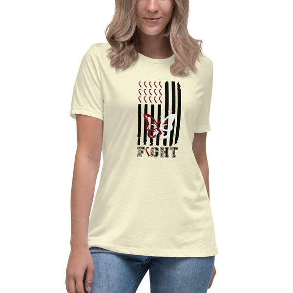 Head and Neck Women's Flag Tee - JohnVsGBMCitronS