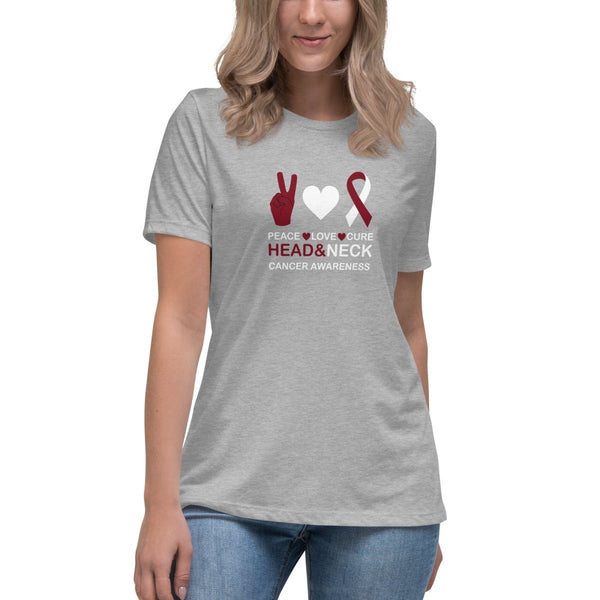 Head and Neck Women's Peace Tee - JohnVsGBMAthletic HeatherS