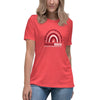 Head and Neck Women's Rainbow Tee - JohnVsGBMHeather RedS