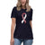 Head and Neck Women's Ribbon Tee - JohnVsGBMNavyS