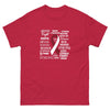 Head and Neck Words Tee - JohnVsGBMCardinalS