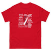 Head and Neck Words Tee - JohnVsGBMRedS