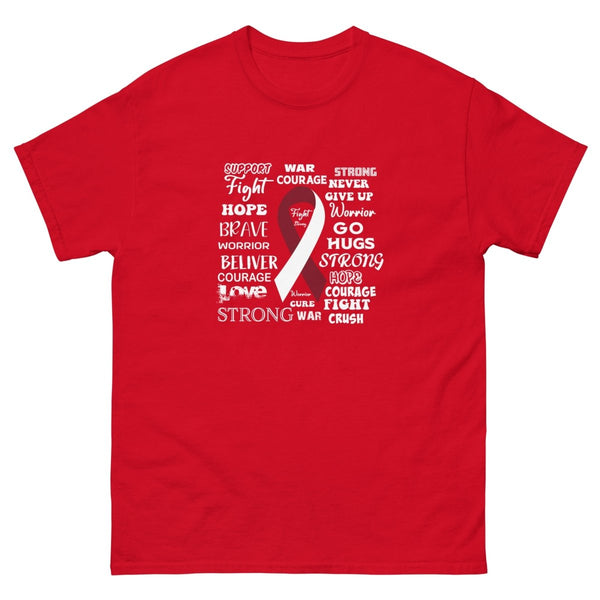 Head and Neck Words Tee - JohnVsGBMRedS