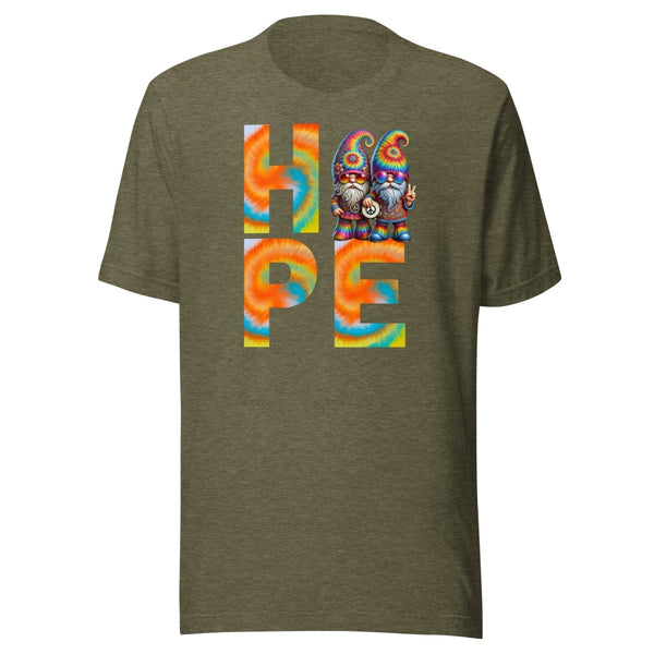 Hippie Hope Tee - JohnVsGBMHeather OliveXS