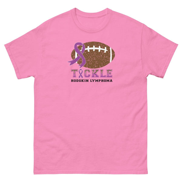 Hodgkin's Lymphoma Brn Tackle Tee - JohnVsGBMAzaleaS