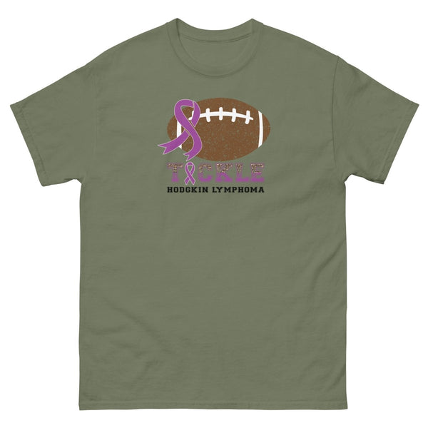Hodgkin's Lymphoma Brn Tackle Tee - JohnVsGBMMilitary GreenS