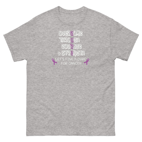 Hodgkin's Lymphoma Cure Tee - JohnVsGBMSport GreyS