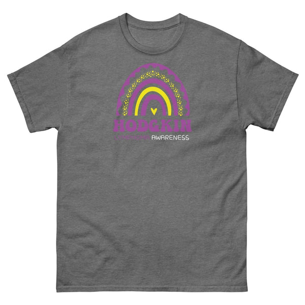 Hodgkin's Lymphoma Rainbow Tee - JohnVsGBMGraphite HeatherS