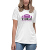 Hodgkin's Lymphoma Women's Tackle Tee - JohnVsGBMWhiteS