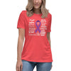 Hodgkin's Lymphoma Women's Words Tee - JohnVsGBMHeather RedS