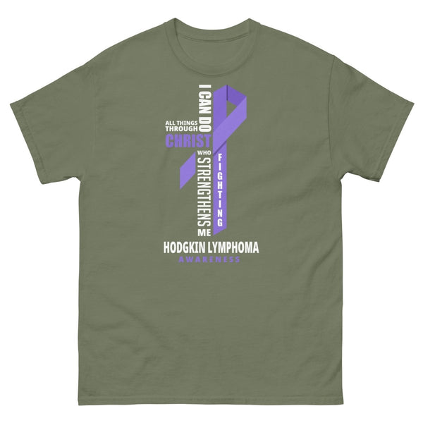 Hodgkin's Through Christ Tee - JohnVsGBMMilitary GreenS