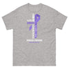 Hodgkin's Through Christ Tee - JohnVsGBMSport GreyS