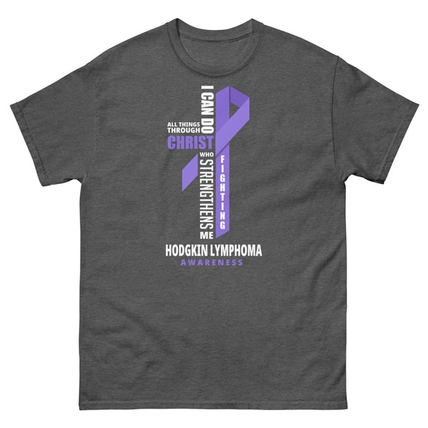 Hodgkin's Through Christ Tee - JohnVsGBMDark HeatherS