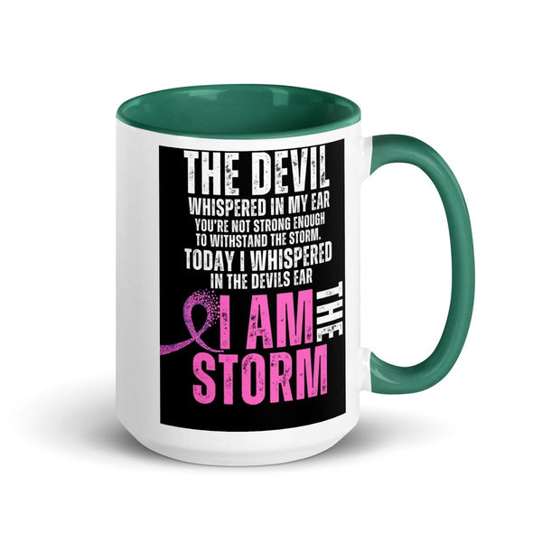 I am the Storm Mug - JohnVsGBMDark green15 oz