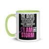I am the Storm Mug - JohnVsGBMDark green11 oz