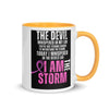 I am the Storm Mug - JohnVsGBMGolden Yellow11 oz