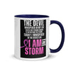 I am the Storm Mug - JohnVsGBMDark Blue11 oz