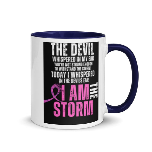 I am the Storm Mug - JohnVsGBMDark Blue11 oz