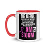 I am the Storm Mug - JohnVsGBMYellow11 oz
