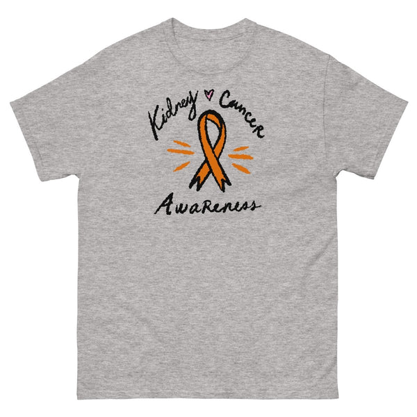 Kidney Cancer Awareness Tee - JohnVsGBMSport GreyS