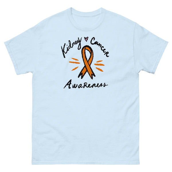 Kidney Cancer Awareness Tee - JohnVsGBMLight BlueS