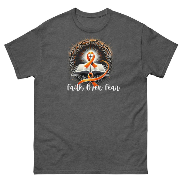 Kidney Cancer Faith Tee - JohnVsGBMDark HeatherS