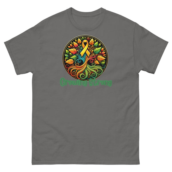 Kidney Cancer Growing Tee - JohnVsGBMCharcoalS