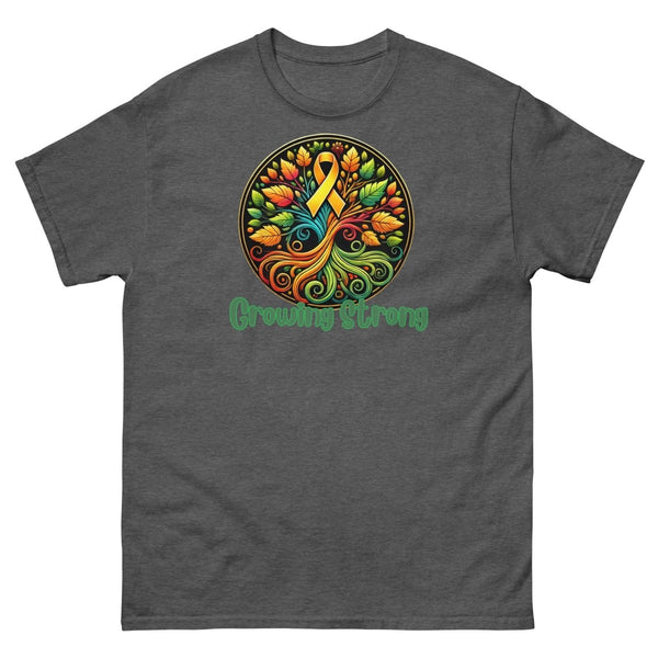 Kidney Cancer Growing Tee - JohnVsGBMDark HeatherS
