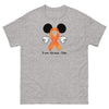Kidney Cancer Mouse Tee - JohnVsGBMSport GreyS